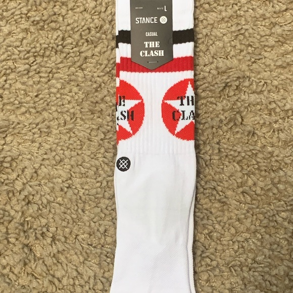 Stance Socks Mens Sz L The Clash BNWT!